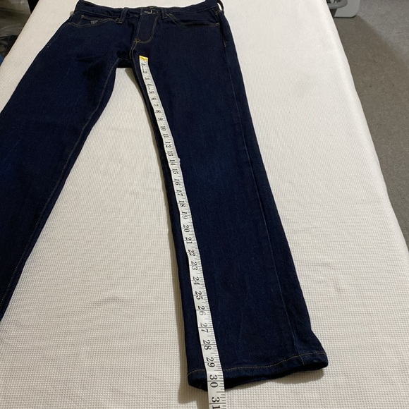 Guess Jeans Los Angeles Lincoln Slim Straight Stretch Denim Blue Jeans W30 x L32 - Picture 10 of 12
